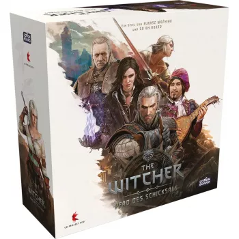 Stalo žaidimas Asmodee The Witcher: Pfad des Schicksals Deluxe Edition – stalo vaidmenų ir strategijos žaidimas
