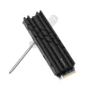 Oro aušintuvas SAVIO M.2 NVMe 2280 AK-60 Juodas šilumos šalintuvas 22x80 mm SSD