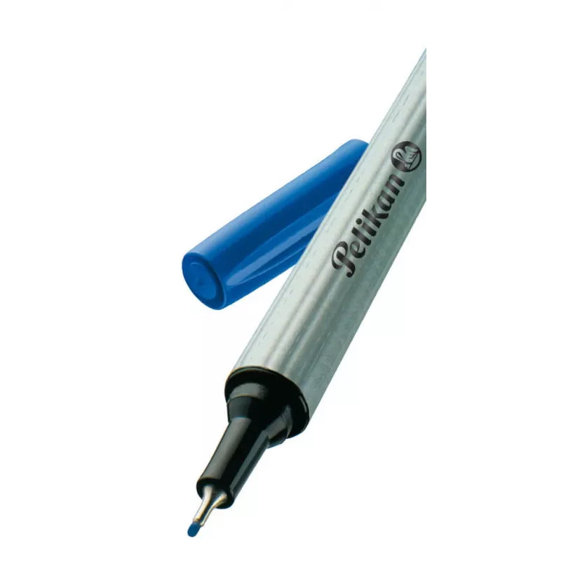 Pelikan Fineliner 96 Fine 0,4 mm juoda, mėlyna, raudona, 3 vnt.