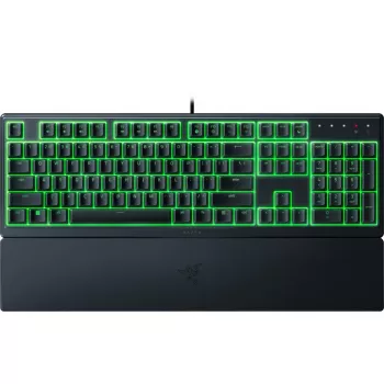 Razer Ornata V3 X žaidimų klaviatūra USB QWERTZ vokiečių išdėstymas juoda RGB LED