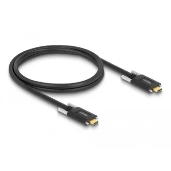 USB laidas DeLOCK 83720 USB 3.2 Gen 2 1m USB C juodas
