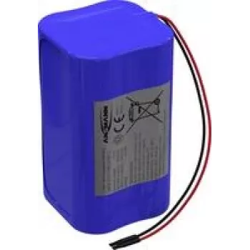 Ansmann 2S2P baterijų blokas 4x 18650 Laidas Li-Ion 7,2 V 6700 mAh (2447-3049-40)
