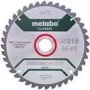 Disko pjūklo geležtė Metabo 628652000 21,6 cm medžio drožlių plokštėms, kietmedžiui, MDF, fanerai, minkštmedžiui