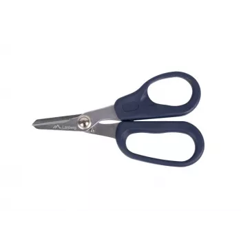 Elektrinės žirklės LANBERG NT-0106, nerūdijančio plieno ašmenys, mėlynos, 58 g