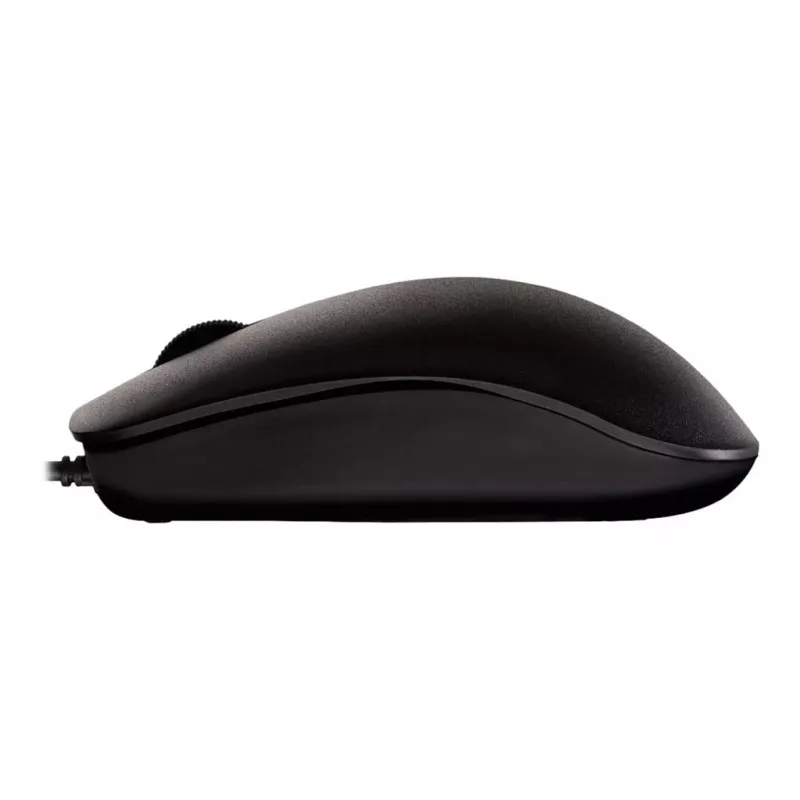 CHERRY DC 2000 Universal USB AZERTY Belgian Juoda – belaidė klaviatūra ir pelė