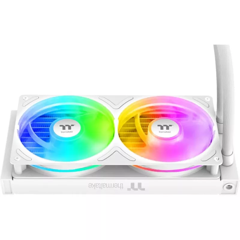 All-in-One procesoriaus vandens aušintuvas THERMALTAKE TH240-S V3 ARGB Sync Snow Edition, 240 mm radiatorius