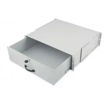 Digitus DN-19 KEY-3U stalčius klaviatūrai ir dokumentams, 3U, pilkas