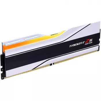 DIMM 32 GB DDR5-6400 (2x 16 GB) Dual-Kit, Arbeitsspeicher weiß, F5-6400J3039G16GX2-TZ5NRW, Trident Z5 Neo RGB, AMD EXPO