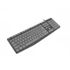 Pilno dydžio laidinė klaviatūra NATEC NKL-1507 USB QWERTY US International Pilka/Juoda, 105 klavišai, skaitmeninis blokas