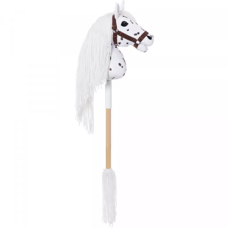 Arklys ant lazdelės HOPPIHORSE Hobby Horse A4 Leopard
