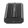 SilverStone SST-MS13 M.2 SSD dėžutė, USB 3.2 Gen 2, RGB LED būsenos displėjus, juoda