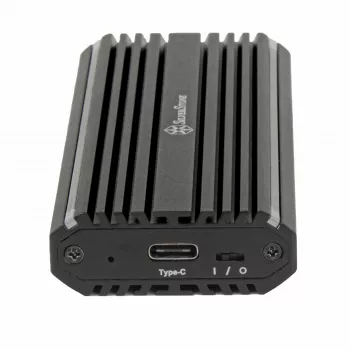 SSD dėklas Silverstone MS13 Juodas M.2 PCIe 3.0 10 Gbit/s