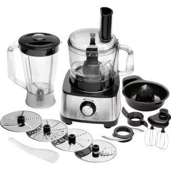 Virtuvinis kombainas ProfiCook PC-KM 1063 1200 W 1,75 l juodas, nerūdijantis plienas