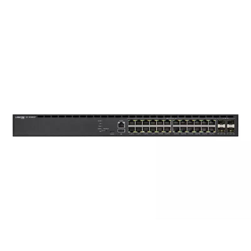 Valdomas jungiklis LANCOM GS-4530XUP L3 30x 2.5G Ethernet prievadai