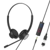 Ausinės Tellur Voice 420 laidinės dvinarės juodos TLL411006
