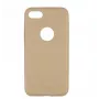 Dėklas Tellur Slim Synthetic Leather Case, skirtas iPhone 8, auksinis