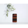 Dėklas Man & Wood iPhone XS Max apsauginis, kietas, juodas, medinis
