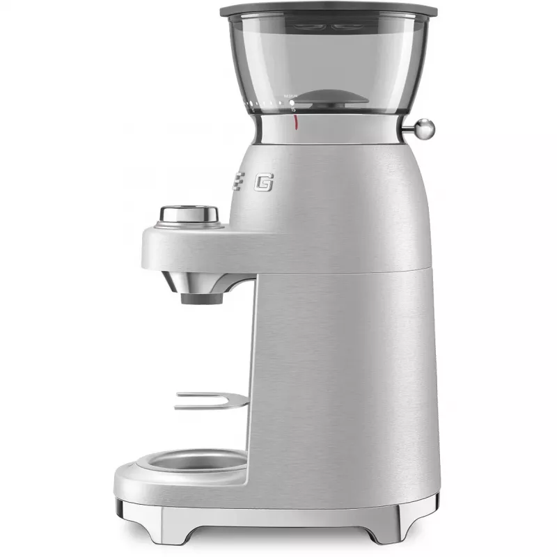 SMEG kavos malūnėlis 50s stiliaus CGF02SSEU sidabrinis