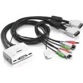 TRENDnet kabelių rinkinys DVI-I, USB ir garso KVM TK-232DV 1,8 m