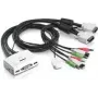 TRENDnet kabelių rinkinys DVI-I, USB ir garso KVM TK-232DV 1,8 m