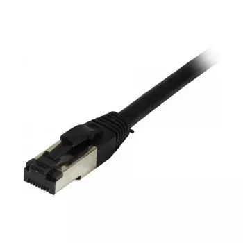 Synergy 21 jungiamasis kabelis RJ45, CAT8.1 2000MHz, 1,5m, juodas, S-STP (S/FTP), TPE (Ultra SuperFlex), AWG26