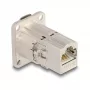 DeLOCK 67062 D tipo RJ45 Cat.6a STP įmontuojama jungtis, metalinė