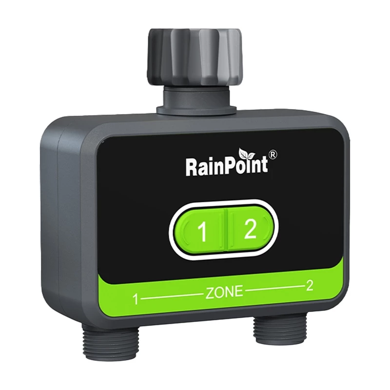 Laistymo valdiklis RainPoint HTV210B 2 zonų su programėlės valdymu