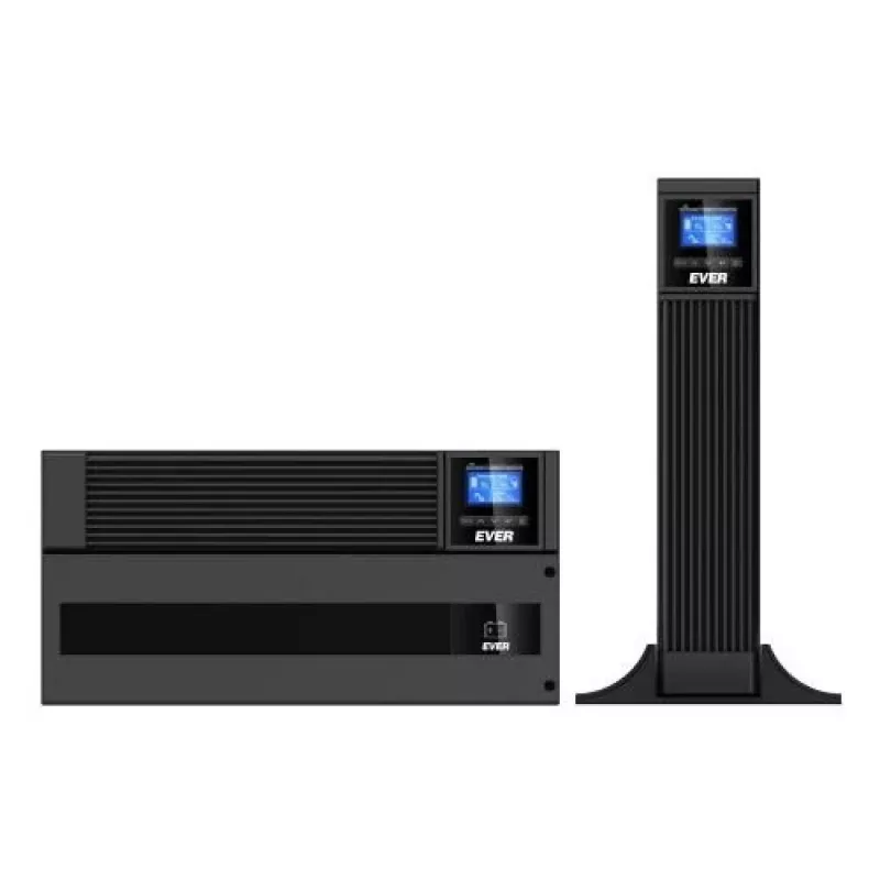 UPS EVER POWERLINE RT Plus 6 kVA T/PWPLRT-116K00/00 – nuolatinės dvigubo keitimo stelažinis/bokštinis UPS 6kVA
