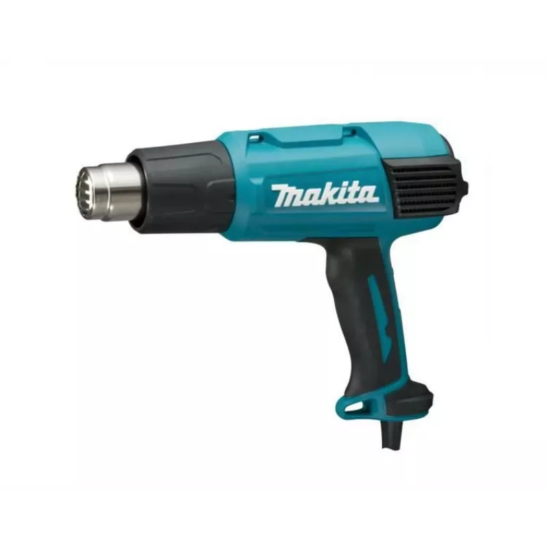 Pistoletas karšto oro Makita HG6031VK 500 l/min 600 °C 1800 W Juodas, Mėlynas