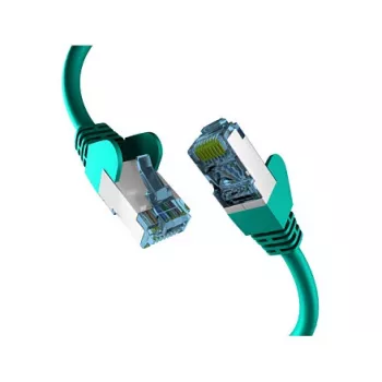 EFB-Elektronik RJ45 Patch kabelis Cat.7 žalias 0,15 m S/FTP PIMF tinklo kabelis LAN DSL