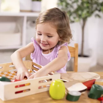 Melissa & Doug Cutting Fun Set – Žaidimų virtuvės pjaustymo rinkinys