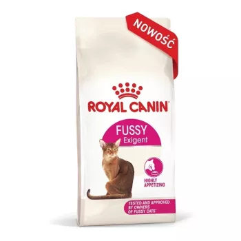 Sausas kačių ėdalas Royal Canin Exigent Fussy 2 kg – išrankios suaugusios katės, paukštienos skonis, 40% baltymų