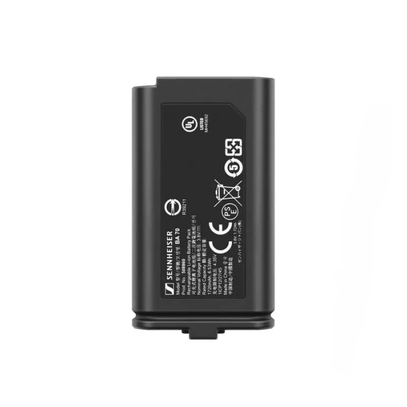 Sennheiser EW-DP ME 2 SET (R4-9) – rinkinys kamerai su miniatiūriniu siųstuvu ir ME 2 mikrofonu (omnidirectional), 552-608 MHz