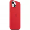 Apple iPhone 14 Silikoninis dėklas su MagSafe, (PRODUCT)RED