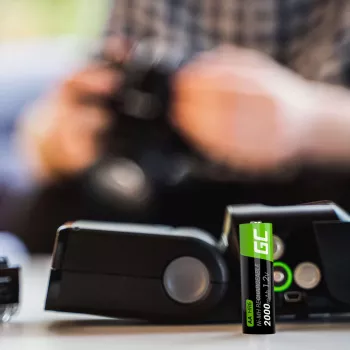 Įkraunama baterija Green Cell GR02 — NiMH AA 1,2 V 2000 mAh, 2 vnt.