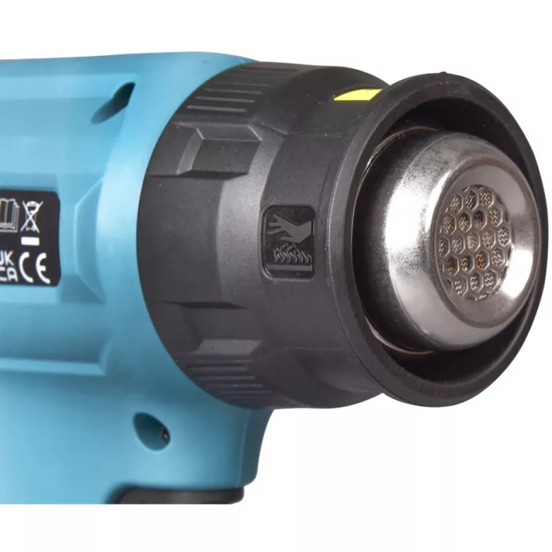 Makita DHG181ZK - Belaidis karšto oro pūtuvas - 120 - 200 l/min - be akumuliatoriaus, be įkroviklio - 18 V