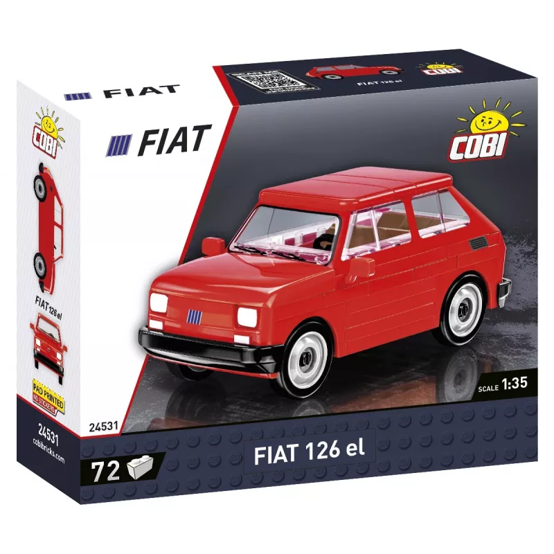 Konstruktorius Cobi Youngtimer Collection Fiat 126p el 24531 — 150 dalių
