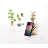 Apsauginis dėklas išmaniesiems telefonams iKins iPhone 11 Pro su vandens gėlės raštu, juodas