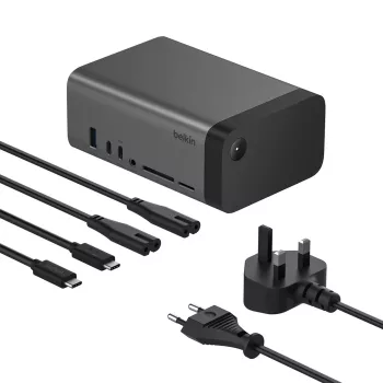 USB Hub Belkin Connect USB Type-C 10000 Mbit/s Pilka