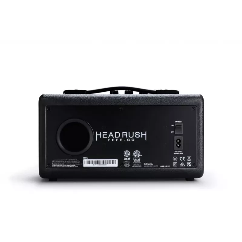 Nešiojamas FRFR gitaros stiprintuvas HEADRUSH FRFR-GO, 65W, pilno dažnių diapazono, baterija/maitinimas iš tinklo