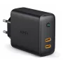 AUKEY PA-D2 mobiliojo įrenginio kroviklis 36W Juodas