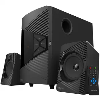 Creative Labs SBS E2500 30 W juoda 2.1 kanalų garsiakalbių sistema