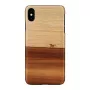 Man and Wood apsauginis dėklas iPhone XS Max juodas