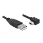 USB kabelis DeLOCK 82683 USB 2.0 3 m USB A / Mini-USB B juodas