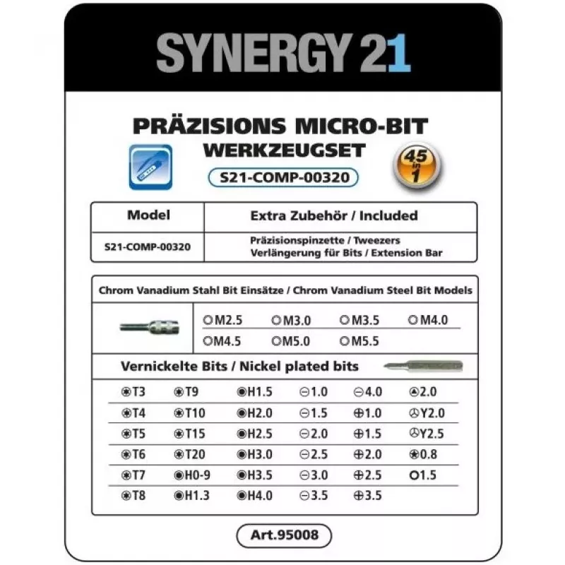 Belaidis elektrinis atsuktuvas Synergy21 S21_LiION 3.6V kompaktiškas įkraunamas