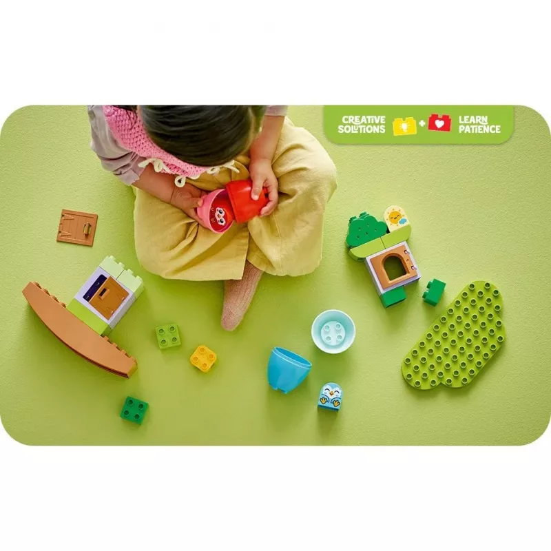 Konstruktorius LEGO DUPLO Balansuojantis ir rikiuojantis medis 10440 – 27 dalių, nuo 1,5 metų, dideli spalvoti blokeliai