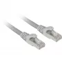 Tinklo kabelis Sharkoon Patch SFTP RJ-45 Cat.7a 3m Pilka