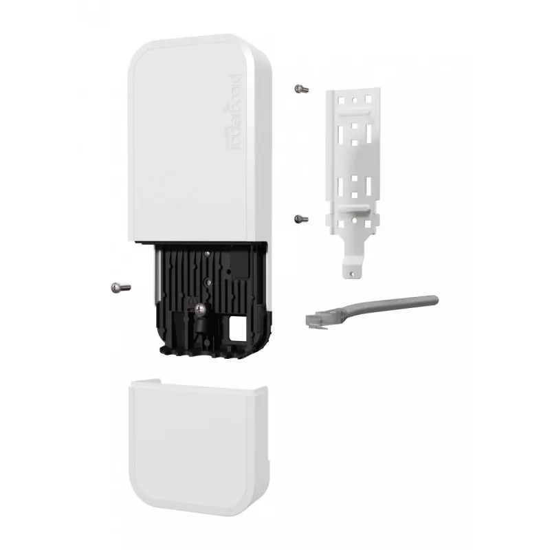 MikroTik wAP ax Dviejų Juostų Gigabit Ethernet X2 | wAPG-5HaxD2HaxD | 10/100/1000 Mbit/s | 2x Ethernet LAN (RJ-45) | Wi-Fi 6