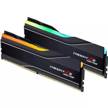 DIMM 48 GB DDR5-6000 (2x 24 GB) Dual-Kit, Arbeitsspeicher schwarz, F5-6000J4048F24GX2-TZ5NR, Trident Z5 NEO RGB, AMD EXPO