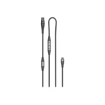 Jungiamasis kabelis Beyerdynamic Pro X Lightning – Apple Lightning į 3,5 mm skaitmeninis garso kabelis, juodas